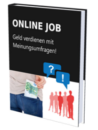 Buchcover - Online Job Geld verdienen mit bezahlen Meinungsumfragen Geld verdienen mit bezahlen Umfragen