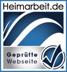 Geprüfte Website von Heimarbeit.de