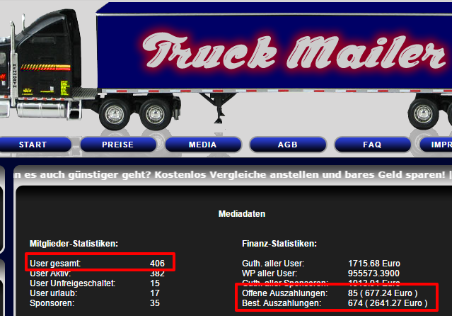 Screen Mediadaten Truck Mailer