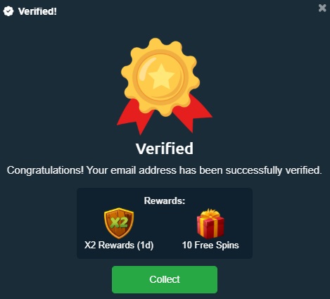 Etherking Verifikation Etherking Verifikation